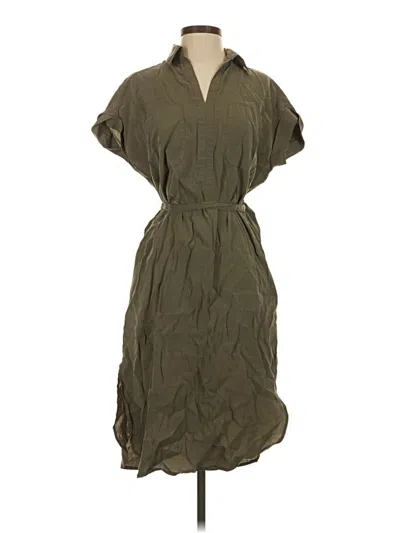 Pre-owned Max Studio Casual Dress In Green