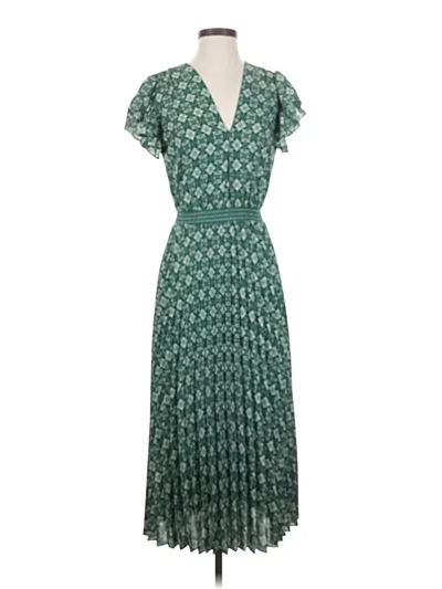 Pre-owned Max Studio Casual Dress In Green