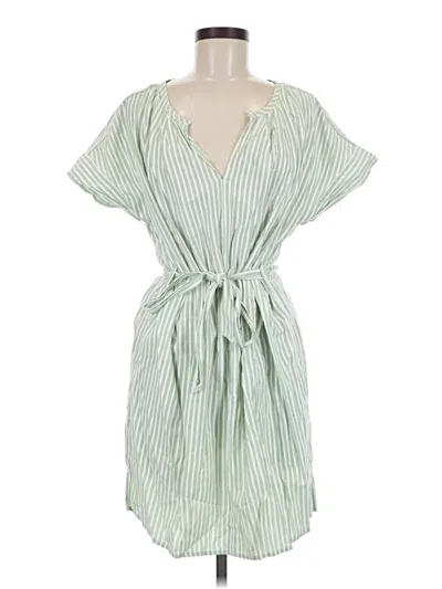 Pre-owned Max Studio Casual Dress In Green