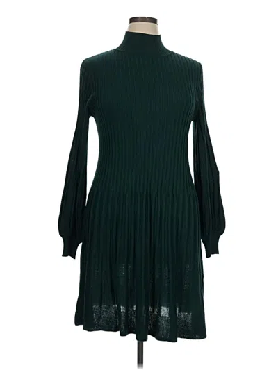Max Studio Casual Dress In Green