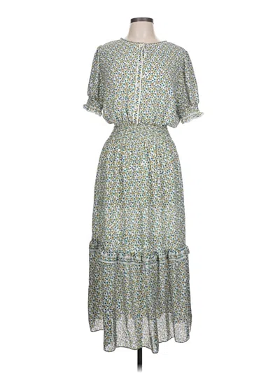 Pre-owned Max Studio Casual Dress In Green
