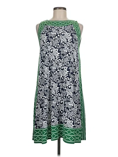 Pre-owned Max Studio Casual Dress In Green