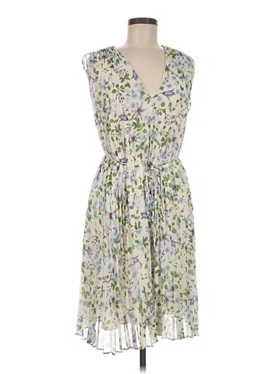 Pre-owned Max Studio Casual Dress In Green
