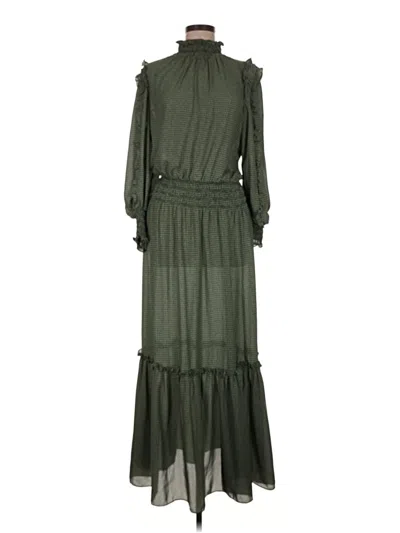Pre-owned Max Studio Casual Dress In Green