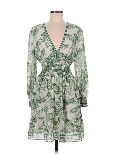 Pre-owned Max Studio Casual Dress In Green