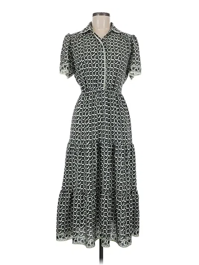 Pre-owned Max Studio Casual Dress In Green