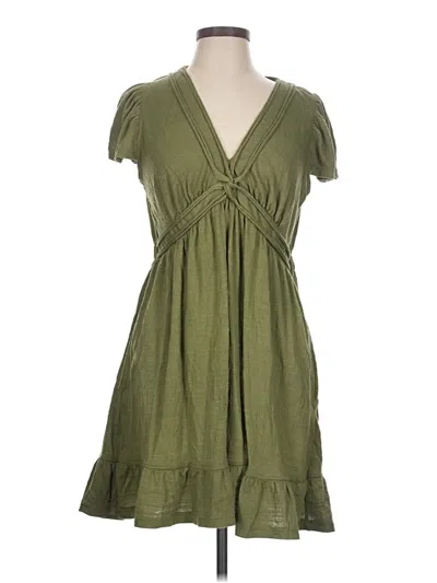 Pre-owned Max Studio Casual Dress In Green