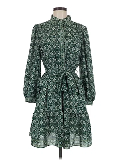 Pre-owned Max Studio Casual Dress In Green