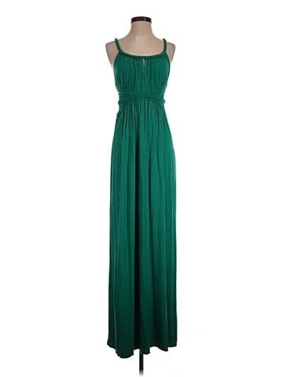 Pre-owned Max Studio Casual Dress In Green