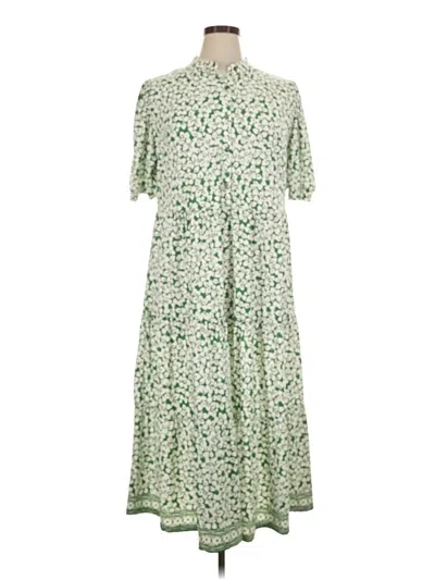 Pre-owned Max Studio Casual Dress In Green