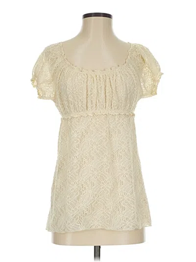 Pre-owned Max Studio Casual Dress In Ivory