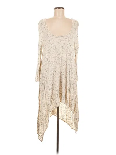 Pre-owned Max Studio Casual Dress In Ivory