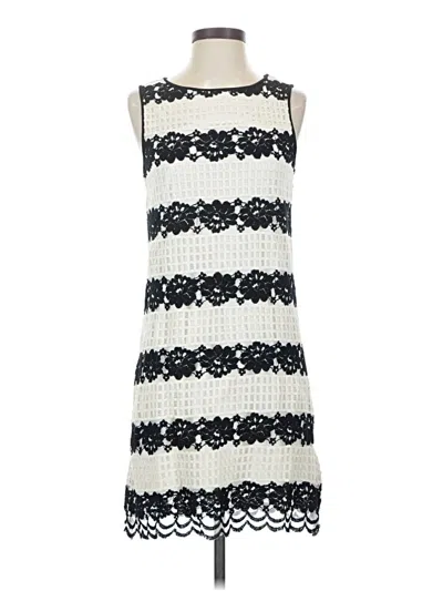 Pre-owned Max Studio Casual Dress In Ivory