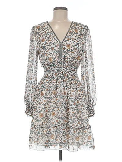 Pre-owned Max Studio Casual Dress In Ivory