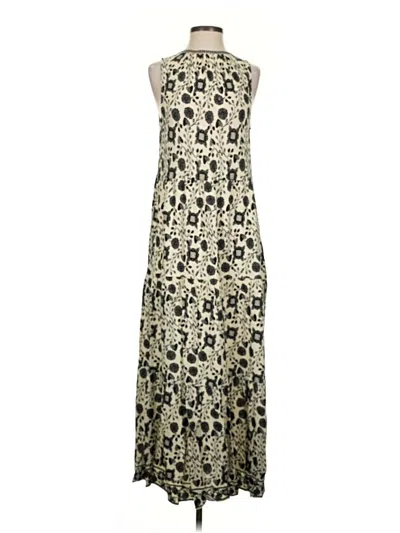Pre-owned Max Studio Casual Dress In Ivory