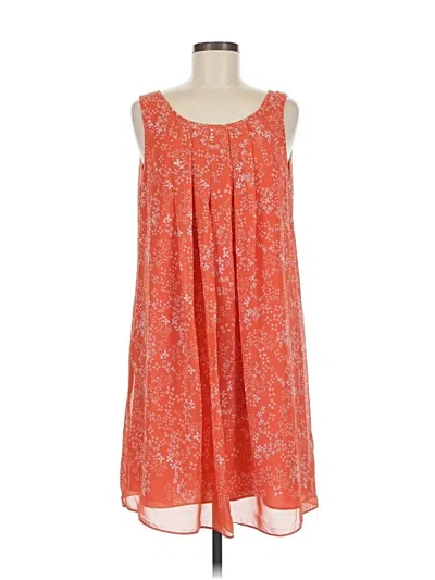 Pre-owned Max Studio Casual Dress In Orange