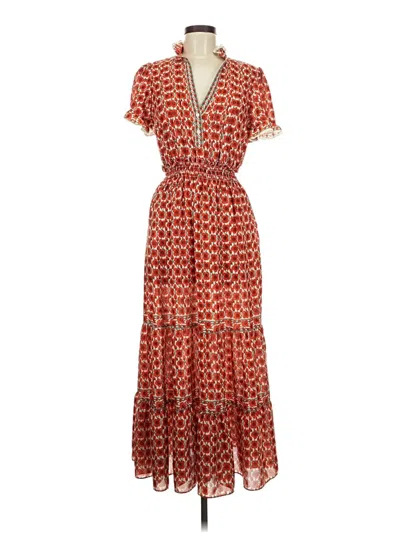 Pre-owned Max Studio Casual Dress In Orange