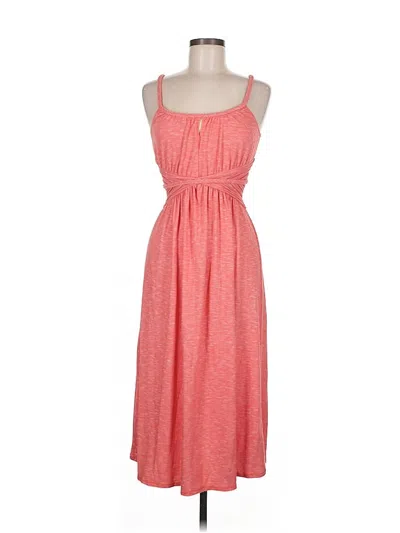 Pre-owned Max Studio Casual Dress In Orange