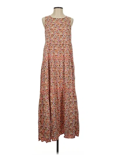 Pre-owned Max Studio Casual Dress In Orange