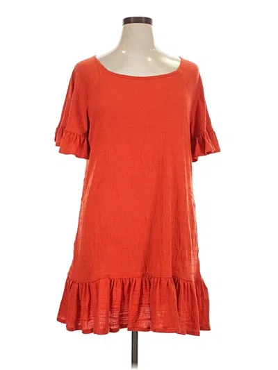 Pre-owned Max Studio Casual Dress In Orange
