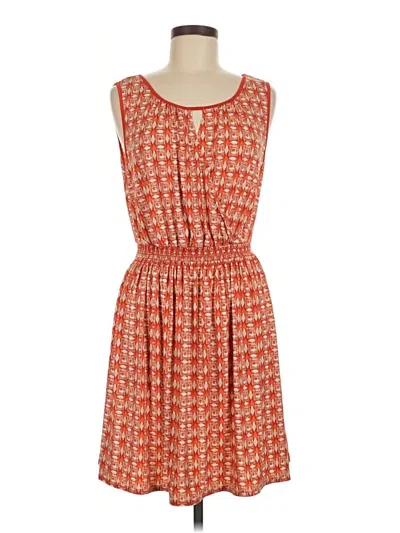 Pre-owned Max Studio Casual Dress In Orange