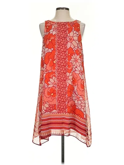 Pre-owned Max Studio Casual Dress In Orange
