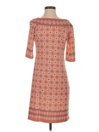 Pre-owned Max Studio Casual Dress In Orange