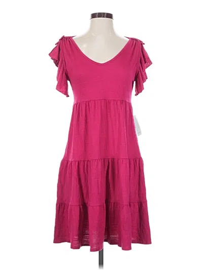 Pre-owned Max Studio Casual Dress In Pink