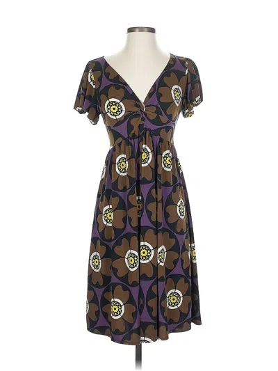 Pre-owned Max Studio Casual Dress In Purple