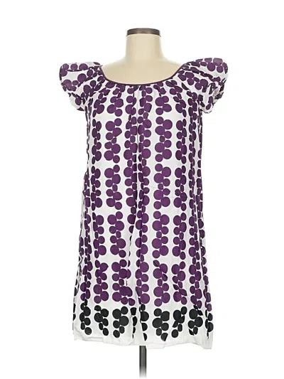 Pre-owned Max Studio Casual Dress In Purple