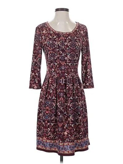 Pre-owned Max Studio Casual Dress In Purple
