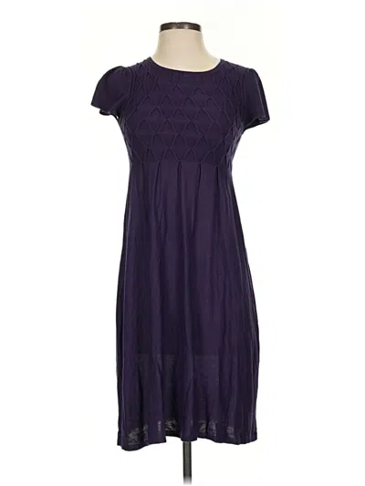 Pre-owned Max Studio Casual Dress In Purple