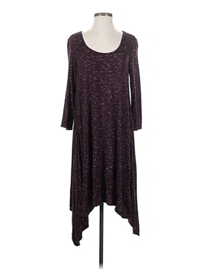 Pre-owned Max Studio Casual Dress In Purple