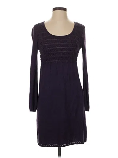 Pre-owned Max Studio Casual Dress In Purple