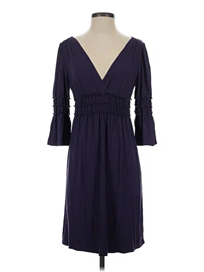 Pre-owned Max Studio Casual Dress In Purple