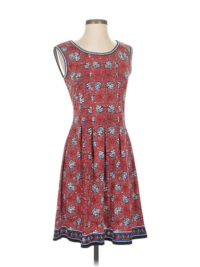 Pre-owned Max Studio Casual Dress In Red