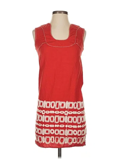 Pre-owned Max Studio Casual Dress In Red