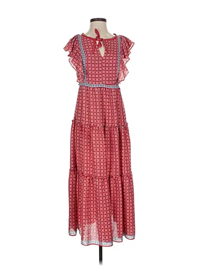 Pre-owned Max Studio Casual Dress In Red