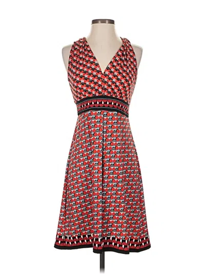 Pre-owned Max Studio Casual Dress In Red