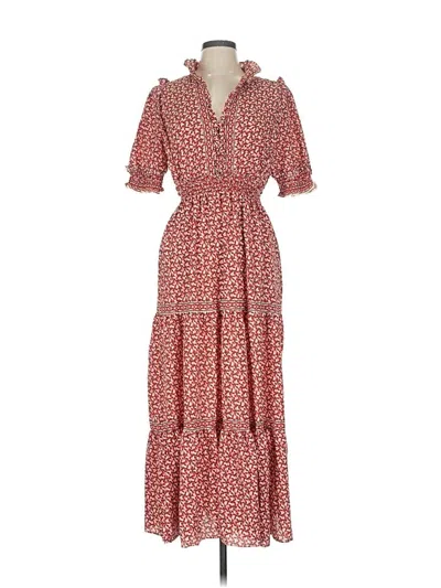 Pre-owned Max Studio Casual Dress In Red