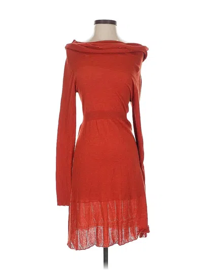 Pre-owned Max Studio Casual Dress In Red