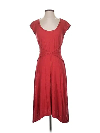 Pre-owned Max Studio Casual Dress In Red