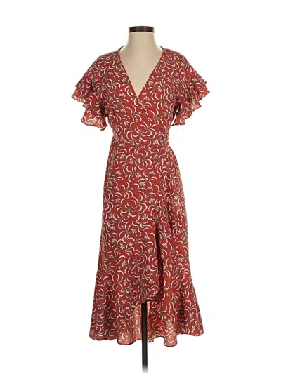 Pre-owned Max Studio Casual Dress In Red