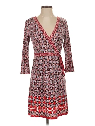 Pre-owned Max Studio Casual Dress In Red