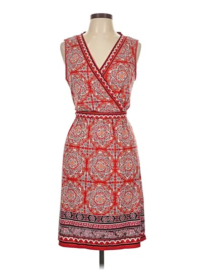 Pre-owned Max Studio Casual Dress In Red