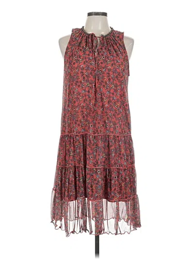 Pre-owned Max Studio Casual Dress In Red
