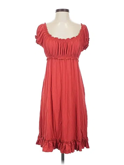 Pre-owned Max Studio Casual Dress In Red