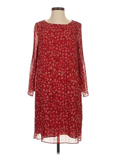 Pre-owned Max Studio Casual Dress In Red