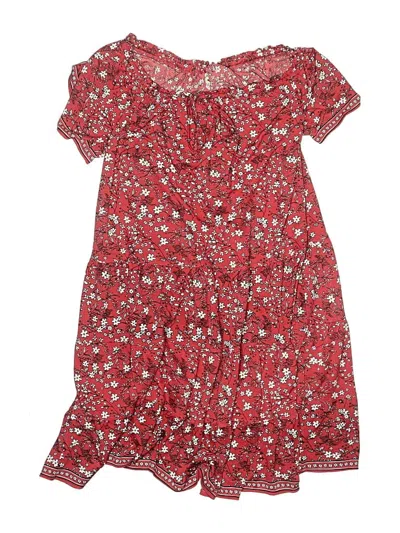 Pre-owned Max Studio Casual Dress In Red