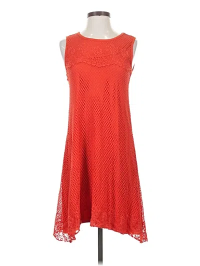 Pre-owned Max Studio Casual Dress In Red